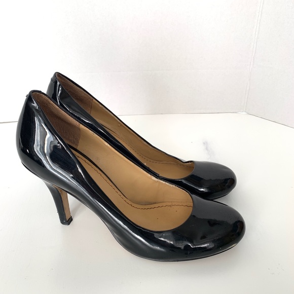 Nine West Women's Black Patent Leather Size 6.5 M - Picture 3 of 8